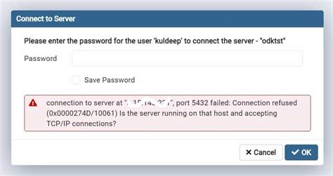 PostgreSQL Connection Refused Or Timeout Expired Suriyal Com