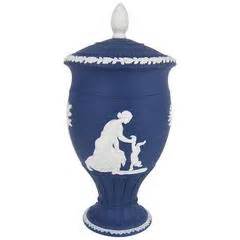 Wedgwood Black Jasper Ware Neoclassical Vase with ...