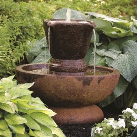 Rainbow Sandstone Babbling Bowl Water Feature Kit Fountain Outdoor