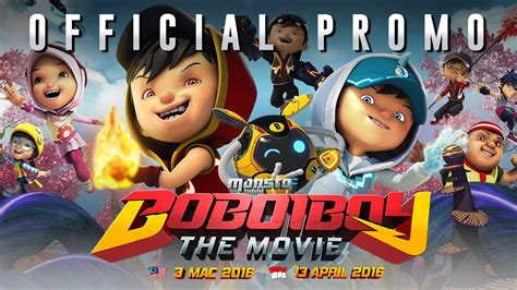 Their journey will take them on an adventure filled with action, comedy, and beautiful locales. BoBoiBoy The Movie Official Promo 1 (In Cinemas 3 March ...