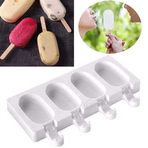 Jx Lclyl New Mm Cavities Silicone Ice Cream Mold Dessert Chocolate Cake Mould In