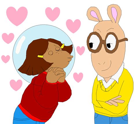 Francine Tries To Kiss Arthur By Guihercharly On Deviantart