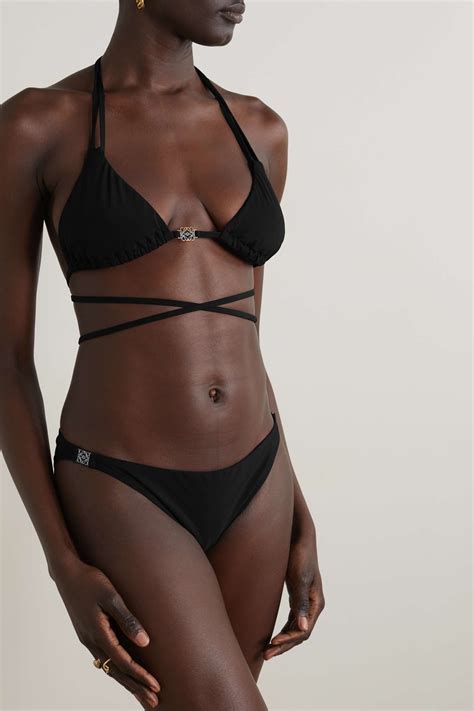 Discounted Offers Halterneck Bikini Solid Set Triangle Triangle Bikini
