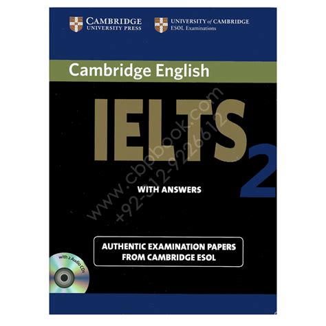 Cambridge English Ielts Book 2 With Answers And Audio Cd Cbpbook