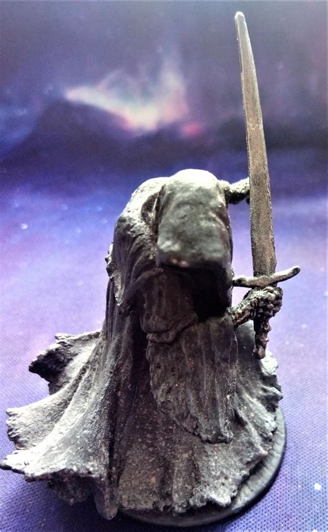 Ringwraith Lord Of The Rings Eaglemoss Lead Figurine 2004 Etsy