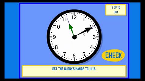 Learn How To Set The Hour And Minute Hands On A Clock Advanced Level