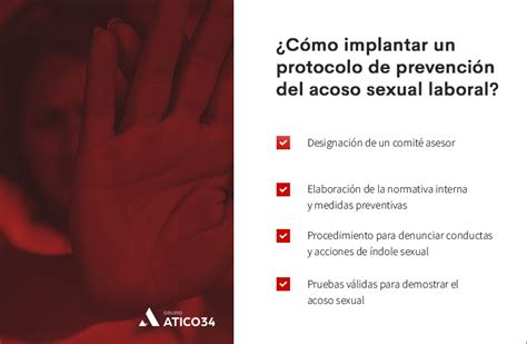 Protocolo contra el acoso sexual laboral Guía práctica Grupo Atico34