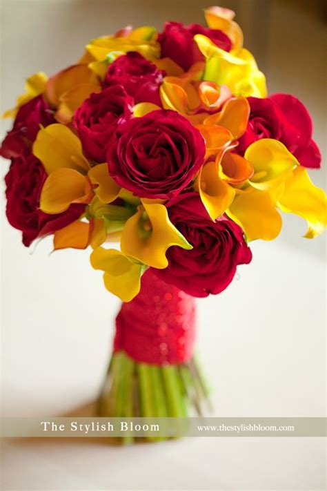 Maybe you would like to learn more about one of these? Thestylishbloom.com | Red and yellow wedding, Bridal ...