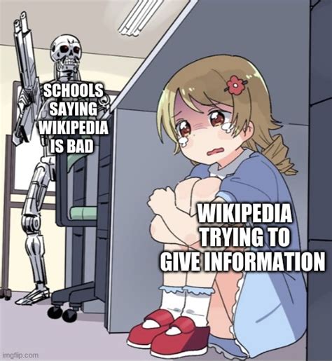 School And Wikipedia Imgflip
