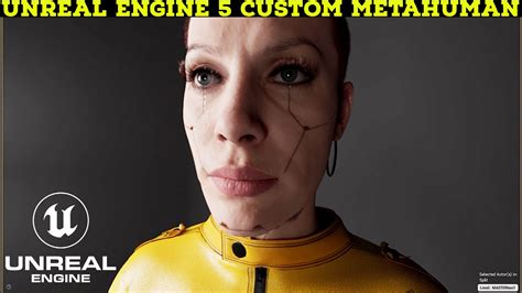 Unreal Engine Realistic Custom Metahuman Youtube