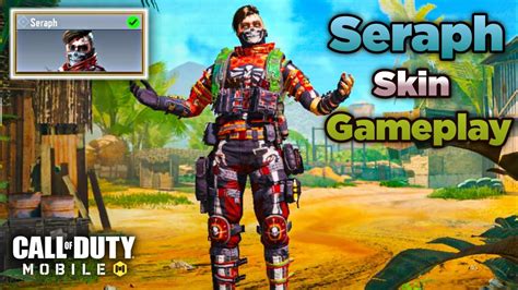 Seraph Sicaria Skin Gameplay Br Classic Match Cod Mobile Youtube