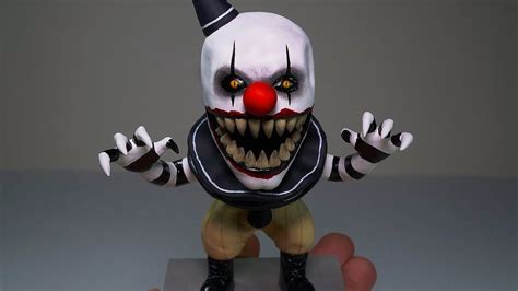 Handmade Clown Gremlins Dark Deception Chapter 3 Polymer Clay