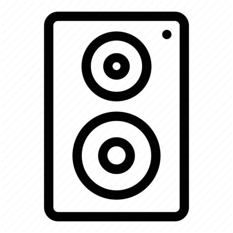 Bass Speaker Svg