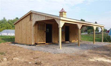 Small Horse Barns Great Designs And Pictures Jandn Structures Blog