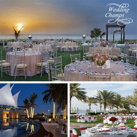 best garden and beach wedding venues in dubai uae