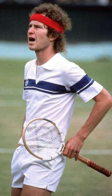 John Mcenroe You Cannot Be Serious Sergio Tacchini Then And Now