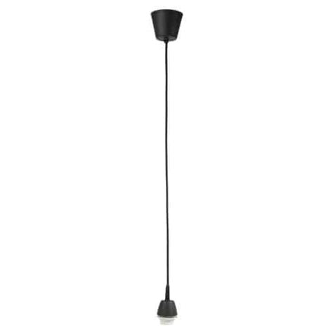 Cable eléctrico negro para lámpara de techo L.120 | Maisons du Monde