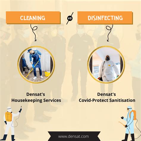What Is The Difference Between Cleaning And Disinfecting Densat