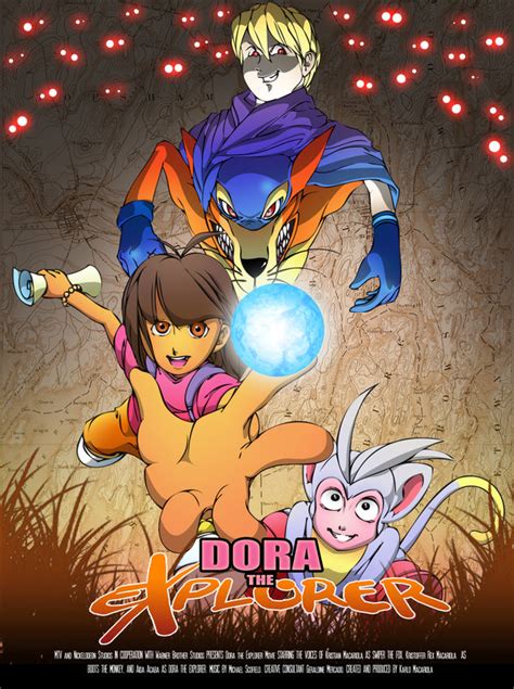 Dora The Explorer Movie Poster By Windam On Deviantart