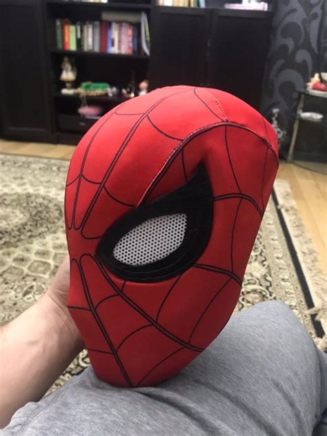 Spider Man Homecoming Mask With Face Shell In 2020 Spiderman