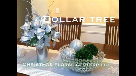 Dollar Tree Christmas Centerpiece Diyvd1 Youtube