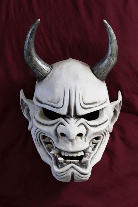 Hannya Mask Tattoo Oni Mask Skull Mask Japanese Demon Mask Japanese