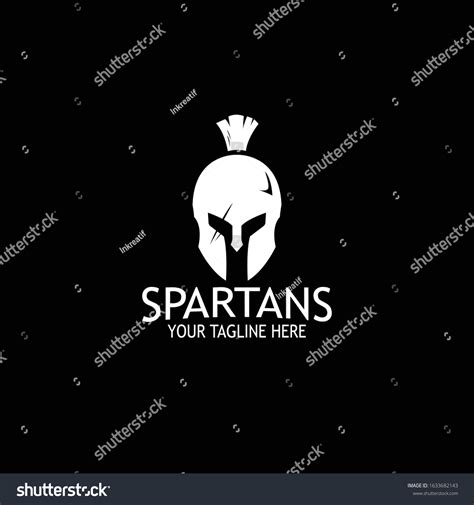 Logo Spartans Titans Template Dowload Full Stock Vector Royalty Free