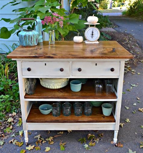 An Antique Dresser Turned Kitchen Island Dresser Kitchen Island Diy Furniture Renovation Diy