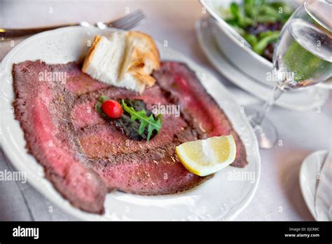 Sliced Cooked Beef Hi Res Stock Photography And Images Alamy