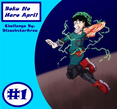 Boku No Hero April 1 Izuku Midoriya By Peepsart On