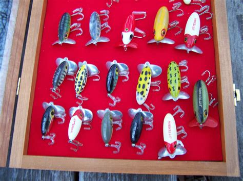 Vintage Fishing Lure Collection Arbogast Jitter Bug Lure Etsy