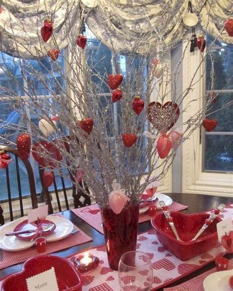 50 Romantic Valentines Day Dining Room Decor Valentines Day Dinner