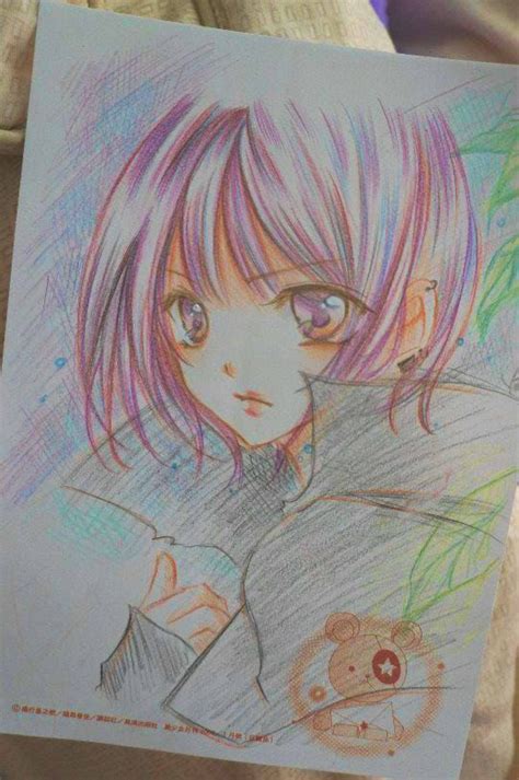 How To Color Anime Using Colored Pencils Manga