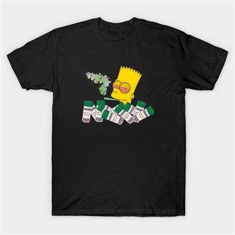 Bart Simpson High Simpsons T Shirt Teepublic