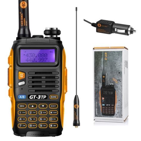Handheld Radio Scanner Way Digital Transceiver Police Ham Vhf Antenna New Gift Ebay