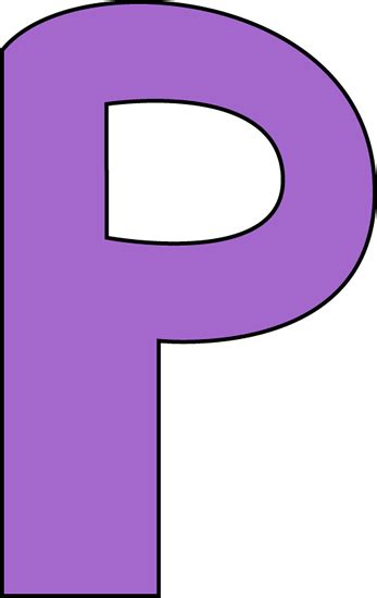 Pic Of Letter P Clipart Best