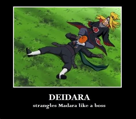 Deidara Strangles Tobi Like A Boss Naruto Funny Akatsuki Naruto