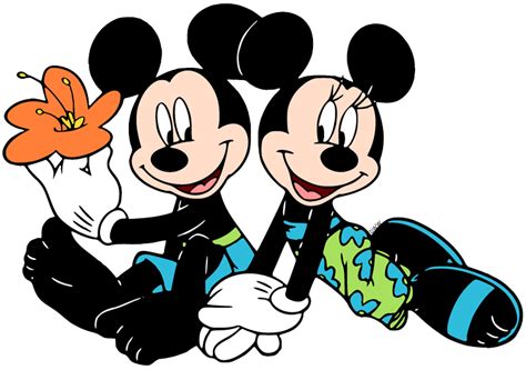 Mickey And Minnie Mouse Clip Art