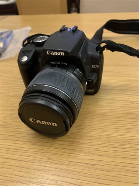 Canon Eos 350d Digital Rebel Xt 80mp Digital Slr Camera Black Kit