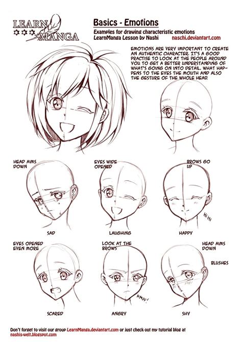 Learn How To Draw Manga Faces