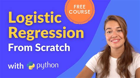 How To Implement Logistic Regression From Scratch With Python Youtube