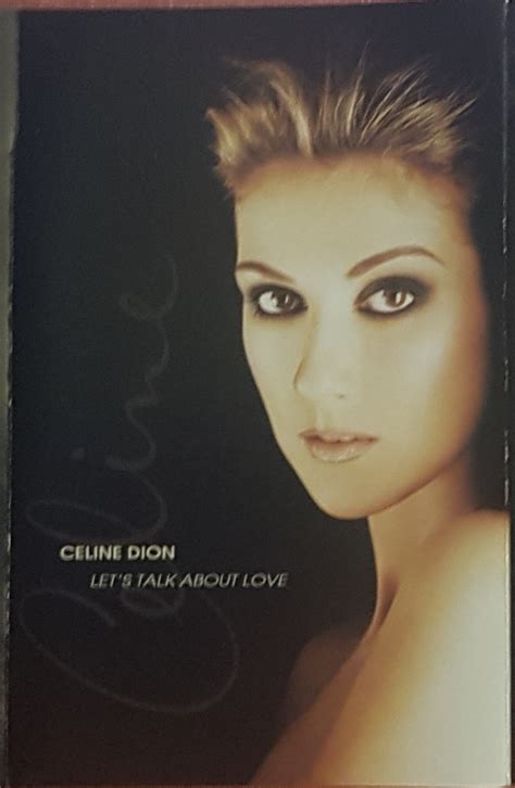 Includes album cover, release year, and user reviews. Celine Dion* - Let's Talk About Love (1997, Cassette) | Discogs