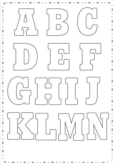 Molde De Letras Para Imprimir Alfabeto Completo Fonte Vazada Printable Alphabet Letters