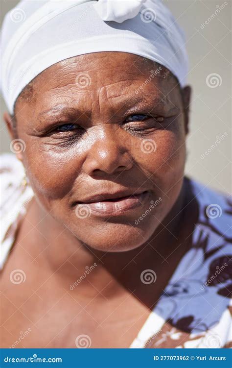 black woman senior and skin portrait outdoor feeling relax and calm in the sun summer real