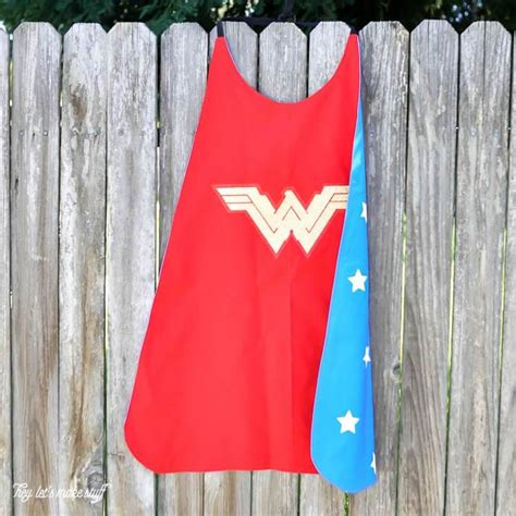 Make This Wonder Woman Cape In 2020 Wonder Woman Costume Wonder