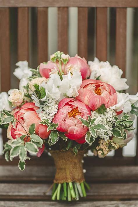 Gorgeous Relaxed And Rustic Coral Peony Filled Barn Wedding Summer