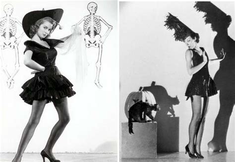 Sexy Witches Vintage Halloween Pin Up Girls Flashbak