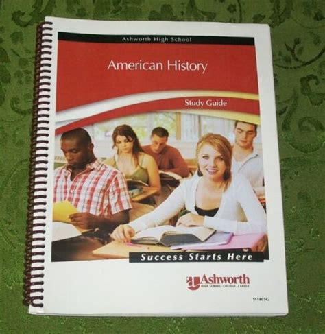 American History Study Guide Homeschool Andor On Line Ashworth High