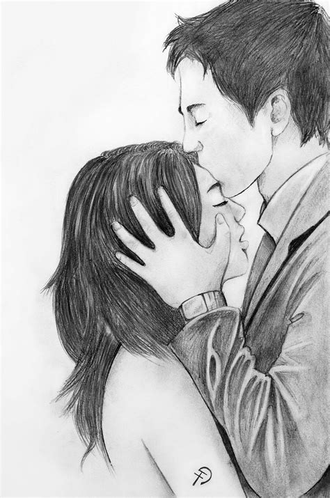 Pin By Ashi On Love Kissing Drawing Drawings Sketches