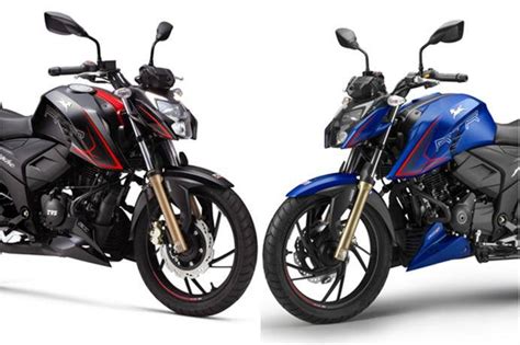 It has a decent performance setting as any normal 125 cc commuter. 2021 vs 2020 TVS Apache RTR 200 4V: Old & new models ...